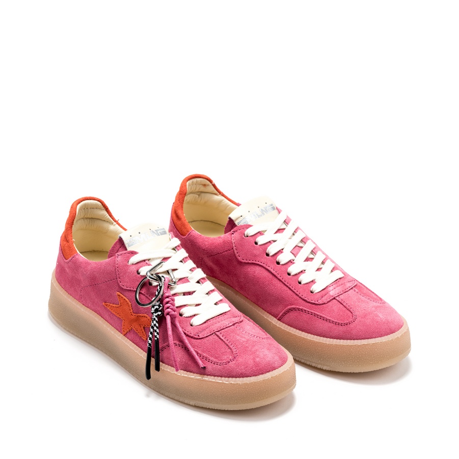 Ženske plitke patike Meline-525 roze ravne - Kupite odmah na Creator.rs -