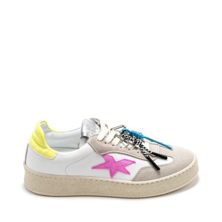 Alternative view of Ženske plitke patike Meline-525 bele ravne