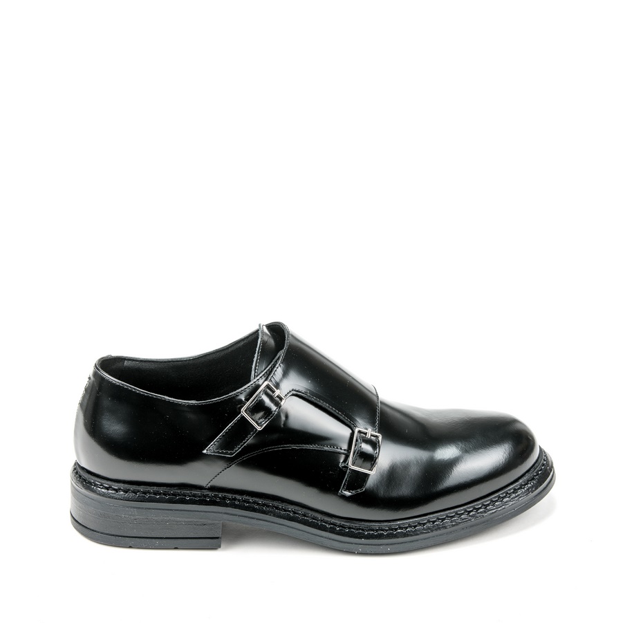 Ženske kožne mokasine Movimenti-7672 crne ravne 2 Ženske kožne mokasine Movimenti-7672 crne ravne - Slika 2