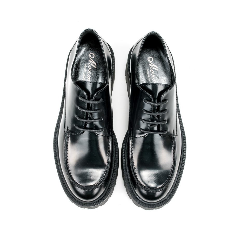 Ženske kožne plitke cipele Movimenti-7706 crne ravne 3 Ženske kožne plitke cipele Movimenti-7706 crne ravne - Slika 3