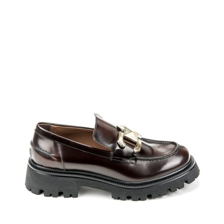 Alternative view of Ženske kožne mokasine Movimenti-7708 braon ravne