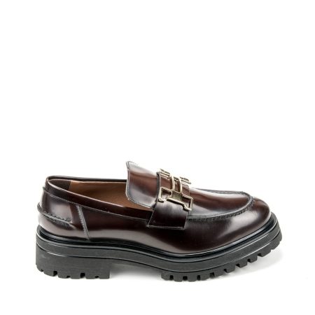 Alternative view of Ženske kožne mokasine Movimenti-7814 braon ravne