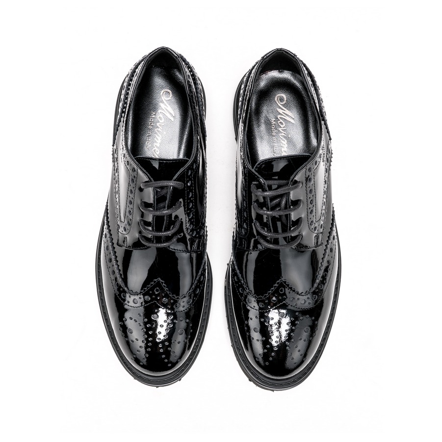 Ženske kožne plitke cipele Movimenti-5213 crne ravne 3 Ženske kožne plitke cipele Movimenti-5213 crne ravne - Slika 3