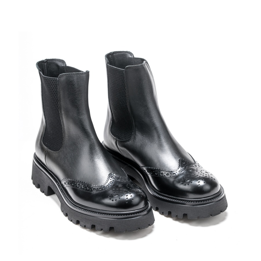 Ženske kožne plitke čizme Movimenti-7803 crne ravne 6 15920 movimenti 7803 asport nero 2