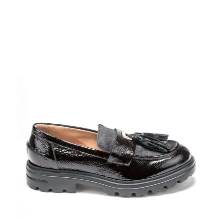 Alternative view of Ženske kožne mokasine Movimenti-7826 braon ravne