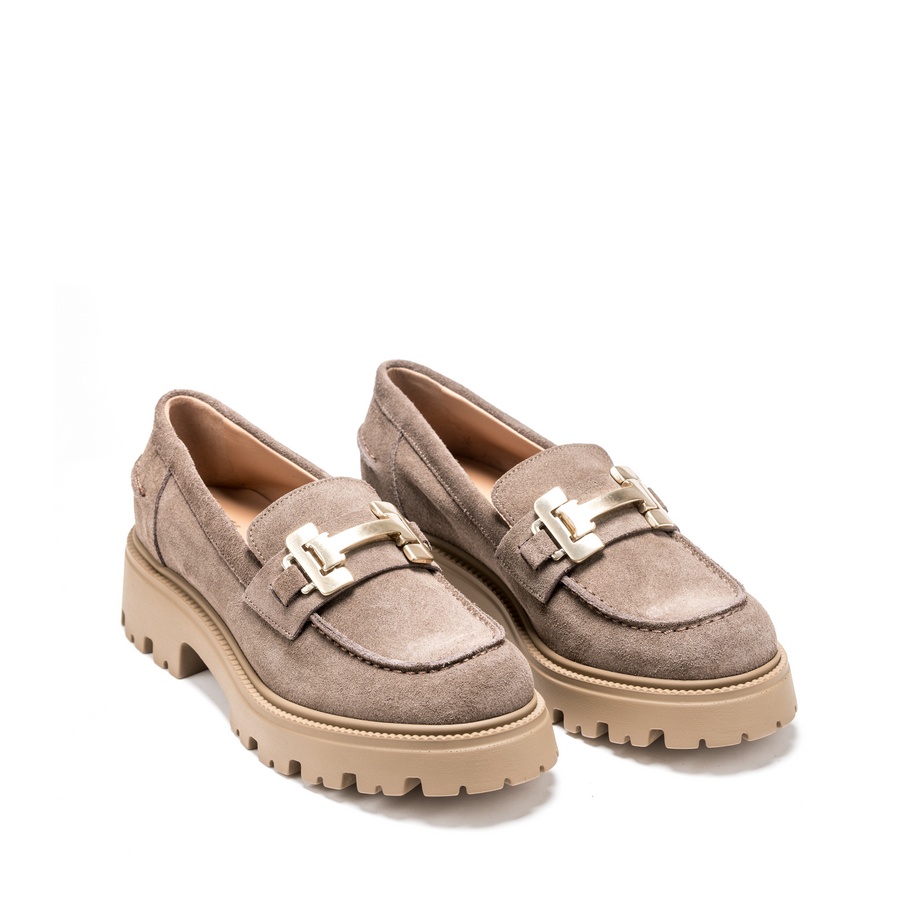 Ženske kožne mokasine Movimenti-7833 tamno bež ravne 1 Ženske kožne mokasine Movimenti-7833 tamno bež ravne