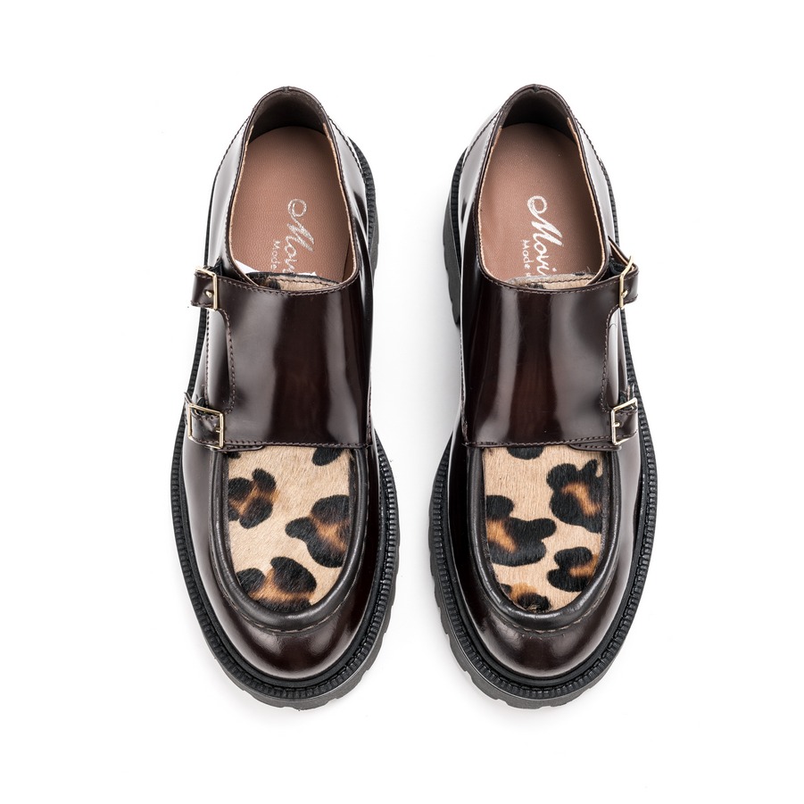 Ženske kožne plitke cipele Movimenti-7810 braon ravne 3 Ženske kožne plitke cipele Movimenti-7810 braon ravne - Slika 3