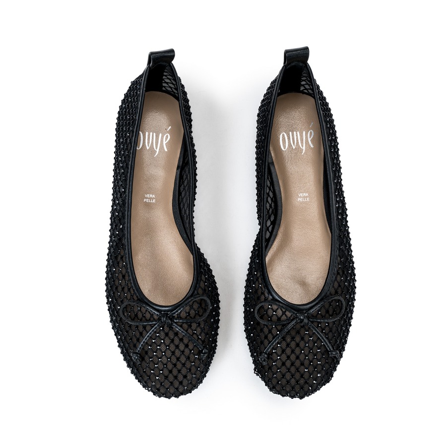 Ženske baletanke Ovye-AM3904 crne ravne - Kupite odmah na Creator.rs Ženske baletanke Ovye-AM3904 crne ravne - Slika 3