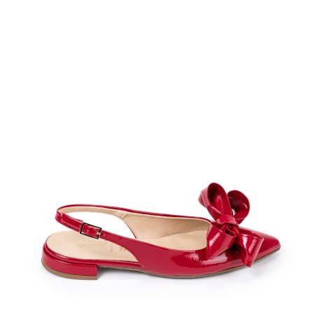Alternative view of Ženske sandale Ovye-LF4033Y018 crvene ravne