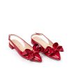 Ženske sandale Ovye-LF4033Y018 crvene ravne