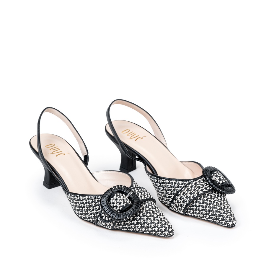 Ženske sandale Ovye-AC1365 crne na štiklu - Kupite odmah na Creator.rs Ženske sandale Ovye-AC1365 crne na štiklu