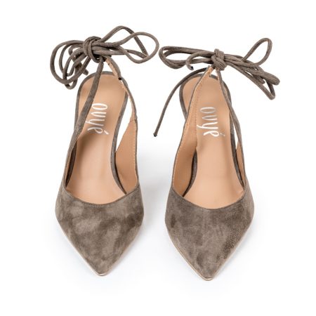 Ženske sandale Ovye-AT981 braon na štiklu - Kupite odmah na Creator.rs -