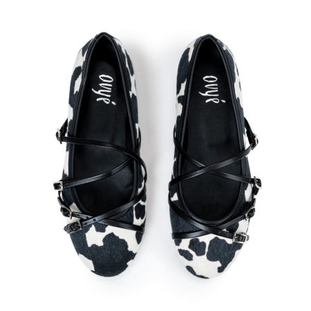 Ženske baletanke Ovye-TANIA2363 crne ravne - Kupite odmah na Creator.rs -