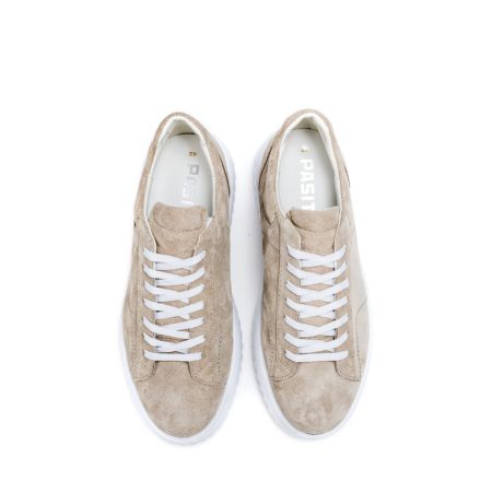 Muške kožne plitke patike Pasito-742-5 bež ravne 5 15319 pasito 742 5 beige 3