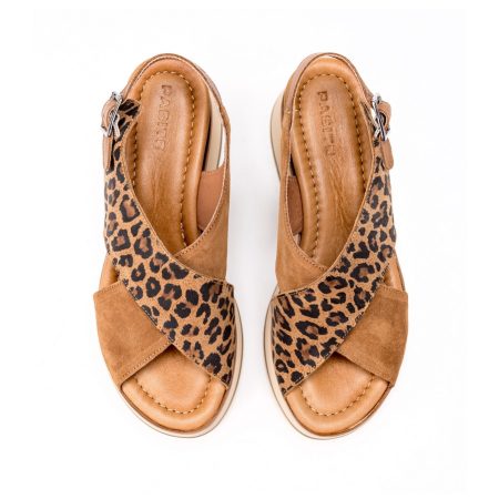 Ženske kožne sandale Pasito-7010904 braon ravne - Kupite odmah na Creator.rs -