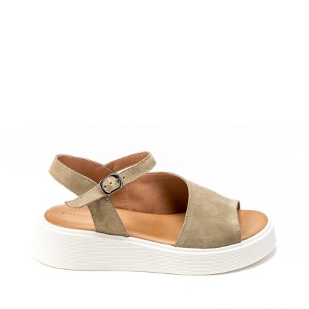 Alternative view of Ženske kožne sandale Pasito-701174 bež ravne