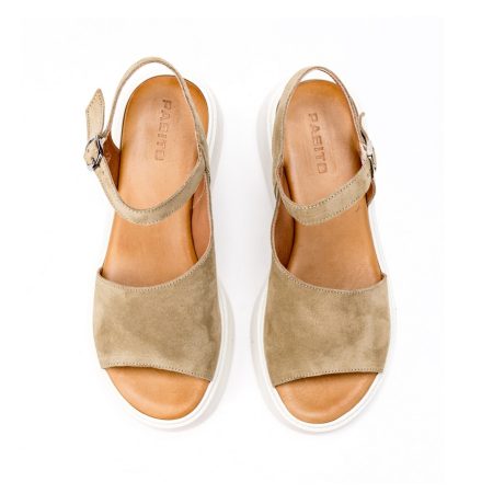 Ženske kožne sandale Pasito-701174 bež ravne - Kupite odmah na Creator.rs -