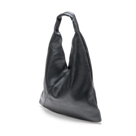 Velika kožna torba / Tasna-55C039 crna