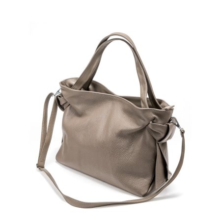 Velika kožna torba / Tasna-3807 krem