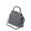 Mala kožna torba / Tasna-55C080 siva