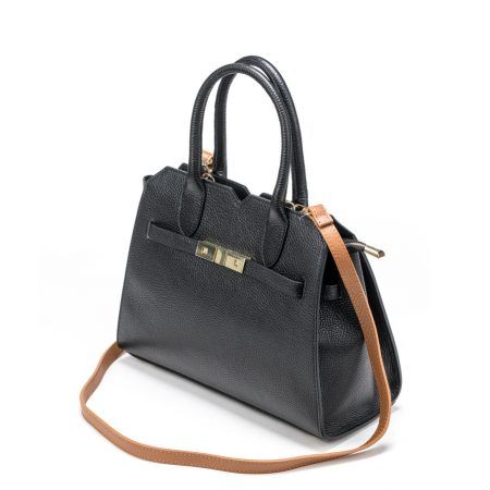 Velika kožna torba / Tasna-3806 crna