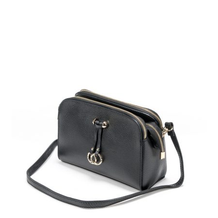 Mala kožna torba / Tasna-55C041 crna