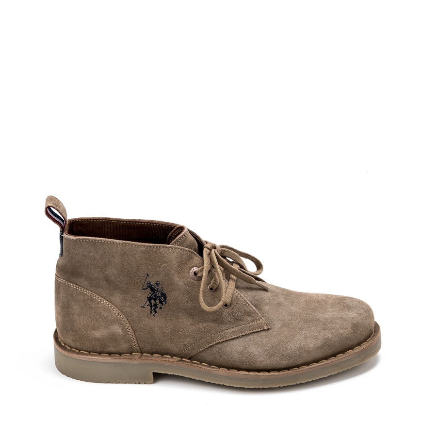 Muške duboke cipele U.S.POLO-MUST005 bež ravne 2 Muške duboke cipele U.S.POLO-MUST005 bež ravne - Slika 2